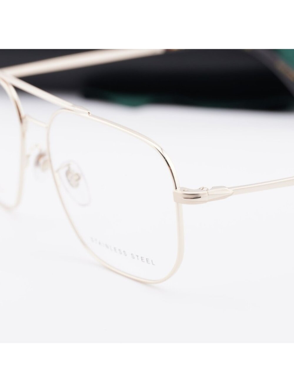 David Beckham DB 1096 0J5G 00 Aviator Eyeglasses 57mm - Gold - Picture 2 of 10